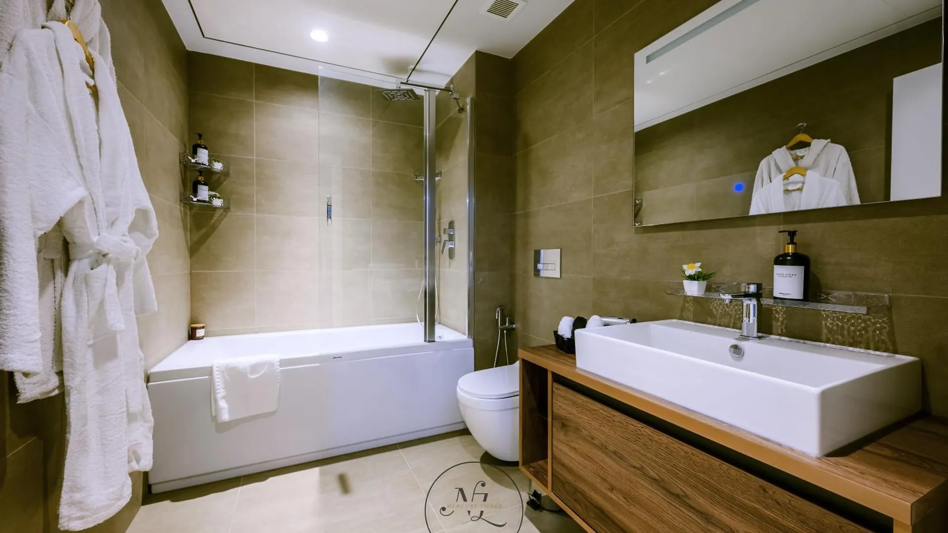 24Th Floor Sea View Apart-Hotel In Mercury Tower St Julians Saint Julian's Daire